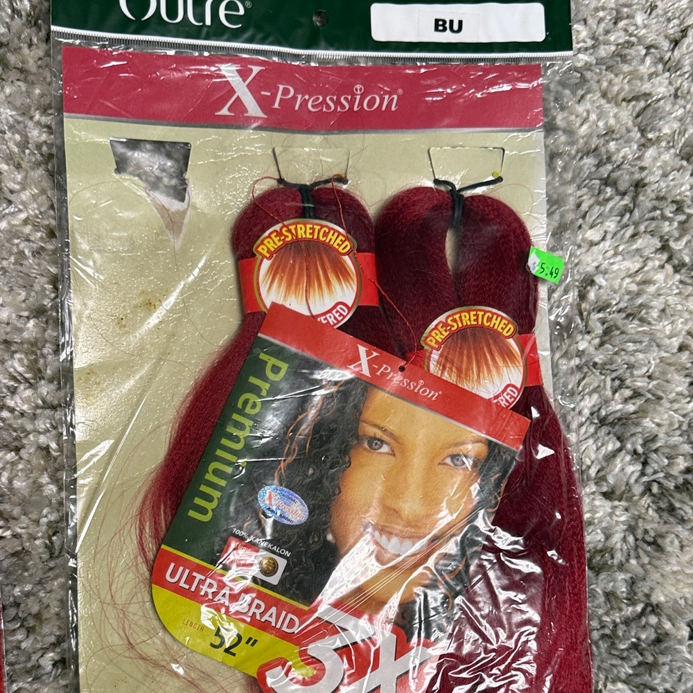 Outre X-Pression Red Hair Extensions - Picture 4 of 6